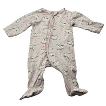 Load image into Gallery viewer, Girls Target, stretchy zip coverall / romper, GUC, size 000,  