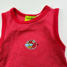 Load image into Gallery viewer, unisex Baby Kids Elements, embroidered cotton singlet top, EUC, size 0,  