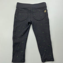 Load image into Gallery viewer, Girls Target, grey stretchy pants, elasticated, Inside leg: 26.5cm, FUC, size 1,  