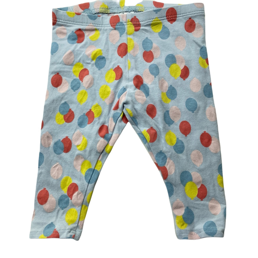 Girls Target, stretchy leggings / bottoms, balloons, GUC, size 000,  