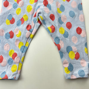 Girls Target, stretchy leggings / bottoms, balloons, GUC, size 000,  