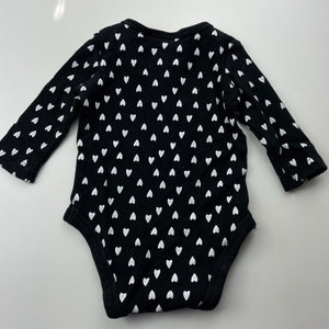 Girls Tiny Little Wonders, cotton bodysuit / romper, GUC, size 000,  