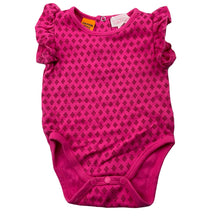 Load image into Gallery viewer, Girls Pumpkin Patch, pink cotton bodysuit / romper, GUC, size 000,  