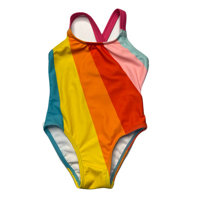 Girls Mango, colourful swim one-piece, EUC, size 1,  