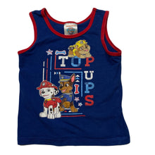 Load image into Gallery viewer, Boys Nickelodeon, Paw Patrol stretchy singlet top, GUC, size 2,  