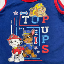 Load image into Gallery viewer, Boys Nickelodeon, Paw Patrol stretchy singlet top, GUC, size 2,  