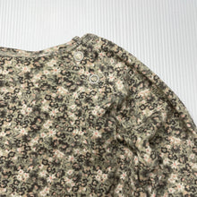 Load image into Gallery viewer, Girls H&amp;M, floral organic cotton long sleeve top, FUC, size 1,  