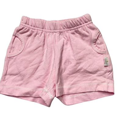 Girls Max and Tilly, pink stretchy shorts, elasticated, GUC, size 0000,  