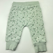 Load image into Gallery viewer, Girls Baby Berry, fleece lined floral track pants, elasticated, EUC, size 0,  