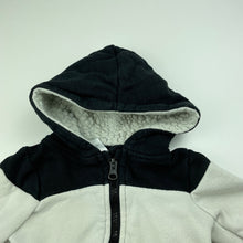 Load image into Gallery viewer, Boys Baby Berry, fleece lined zip hoodie sweater, FUC, size 0,  