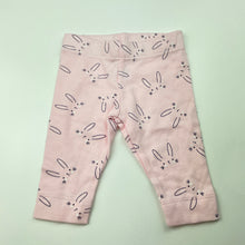 Load image into Gallery viewer, Girls Anko, cotton leggings / bottoms, rabbits, EUC, size 0000,  
