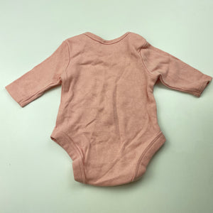 Girls Baby Berry, pink cotton bodysuit / romper, EUC, size 0000,  