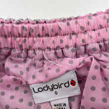 Load image into Gallery viewer, Girls Ladybird, lined wool blend skirt, elasticated, L: 23.5cm, GUC, size 0,  