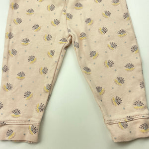 Girls Anko, cotton leggings / bottoms, elasticated, GUC, size 0,  