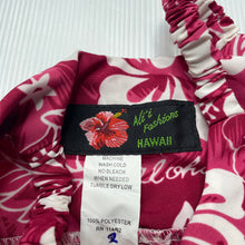 Load image into Gallery viewer, Girls Ali&#39;I Fashions, Authentic Hawaiian lightweight top, L: 38cm, EUC, size 2,  