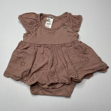 Load image into Gallery viewer, Girls Anko, organic cotton romper, GUC, size 0000,  