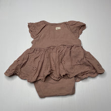 Load image into Gallery viewer, Girls Anko, organic cotton romper, GUC, size 0000,  