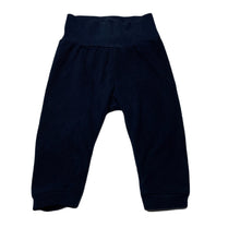 Load image into Gallery viewer, unisex H&amp;M, navy lightweight fleece pants / bottoms, GUC, size 0,  