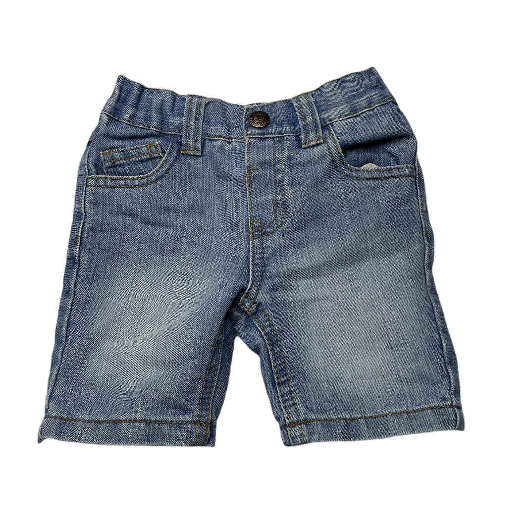 Boys Rebel, blue denim shorts, adjustable, GUC, size 0,  