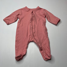 Load image into Gallery viewer, Girls Anko, pink cotton zip coverall / romper, EUC, size 0000,  