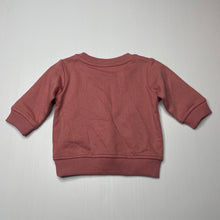 Load image into Gallery viewer, Girls Anko, fleece lined sweater / jumper, flower, EUC, size 000,  