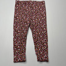 Load image into Gallery viewer, Girls Carters, floral cotton leggings / bottoms, EUC, size 12 months,  