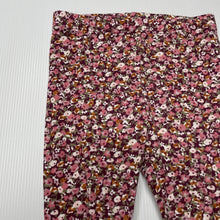 Load image into Gallery viewer, Girls Carters, floral cotton leggings / bottoms, EUC, size 12 months,  