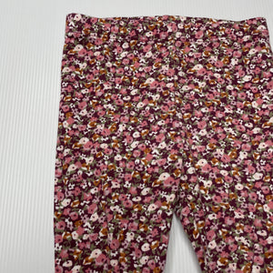 Girls Carters, floral cotton leggings / bottoms, EUC, size 12 months,  