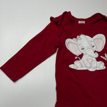Load image into Gallery viewer, Girls PatPat, stretchy bodysuit / romper, elephant, FUC, size 1,  