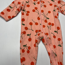 Load image into Gallery viewer, Girls Baby Berry, cotton zip coverall / romper, EUC, size 0000,  