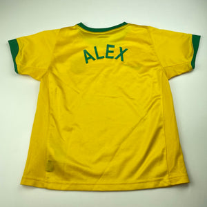 Boys Brasil, football / sports activewear top, FUC, size 5-6,  