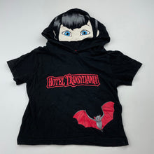 Load image into Gallery viewer, unisex HOTEL TRANSYLVANIA, cotton hooded t-shirt / top, GUC, size 2,  