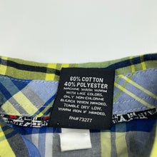 Load image into Gallery viewer, Boys TONY HAWK, checked lightweight short sleeve shirt, EUC, size 7,  