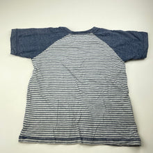 Load image into Gallery viewer, Boys Target, striped cotton henley t-shirt / top, GUC, size 6,  