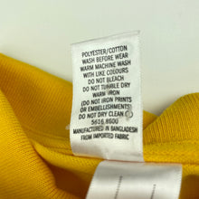 Load image into Gallery viewer, unisex Target, yellow / gold school polo shirt top, EUC, size 10,  