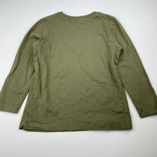 Load image into Gallery viewer, Boys KID, khaki organic cotton long sleeve top, EUC, size 5,  