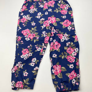 Girls Carters, lightweight floral jumpsuit, GUC, size 3,  