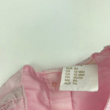 Load image into Gallery viewer, Girls H&amp;M, pink broderie cotton dress, EUC, size 1-2, L: 48cm