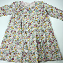 Load image into Gallery viewer, Girls Next, floral cotton long sleeve dress, FUC, size 6-7, L: 57cm