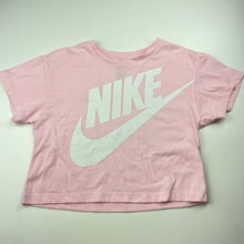 Load image into Gallery viewer, Girls Nike, Athletic cut cropped t-shirt / top, FUC, size 6-7,  