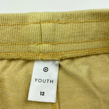 Load image into Gallery viewer, Girls Target, yellow casual shorts, elasticated, FUC, size 12,  