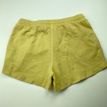 Load image into Gallery viewer, Girls Target, yellow casual shorts, elasticated, FUC, size 12,  