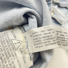 Load image into Gallery viewer, Girls Zara, blue denim shirt dress, poppers, GUC, size 1, L: 42cm