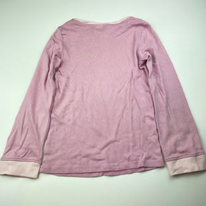 Girls Anko, cotton long sleeve pyjama top, FUC, size 7,  