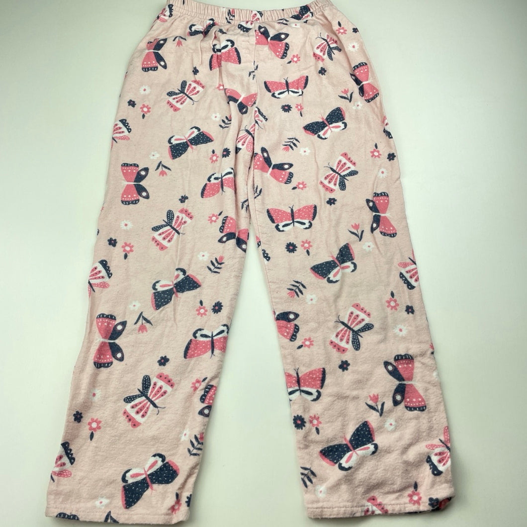 Girls Anko, flannel cotton winter pyjama pants, FUC, size 6,  