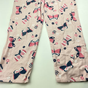 Girls Anko, flannel cotton winter pyjama pants, FUC, size 6,  