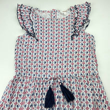 Load image into Gallery viewer, Girls Milkshake, floral cotton casual dress, FUC, size 6, L: 60cm
