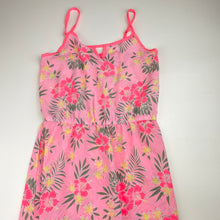 Load image into Gallery viewer, Girls Emerson, lightweight floral summer dress, EUC, size 10, L: 73cm approx