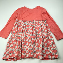 Load image into Gallery viewer, Girls Next, cotton casual long sleeve dress, FUC, size 2-3, L: 48cm