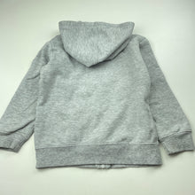 Load image into Gallery viewer, Boys Cotton On, grey marle zip hoodie sweater, FUC, size 5,  